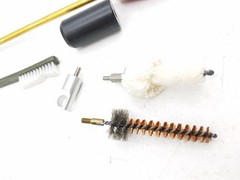 J Dewey .556 Lug Recess Cleaning Kit with Rod, Head Brush, Mop, Model L-16