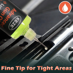 Gun Oil CLP Gun Cleaner Lubricant Kit – 2 Oz. Fine Mist Pump Sprayer & 1 Oz. Nee