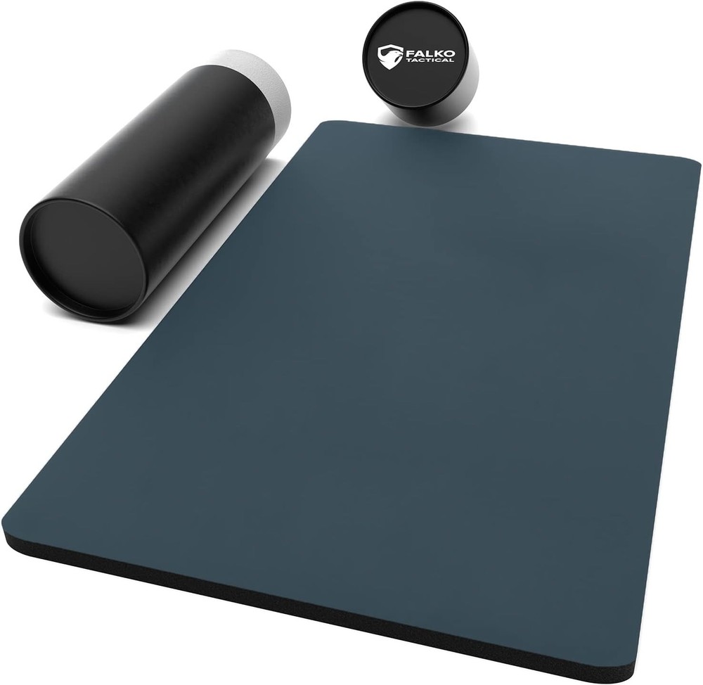 Falko Tactical Premium Gun Cleaning Mat (3 Sizes) – 2X 20×12, Steel Blue
