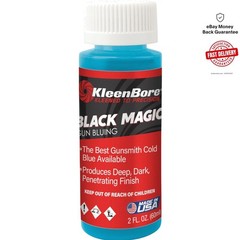 2oz Kleen-Bore Black Magic Gun Cleaner: Professional Cold Bluing for Firearms
