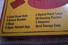 Outers 32 piece Gun Cleaning Kit in Universal Hard Case Kit Pistol Rifle Shotgun