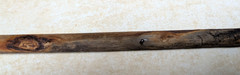 Antique Three Piece Wooden & Brass Gun Cleaning Rod From England Rough Works