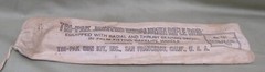 Tri-Pak Rifle Cleaning Rod w/Canvas Case/Extra Tips, C. 1947