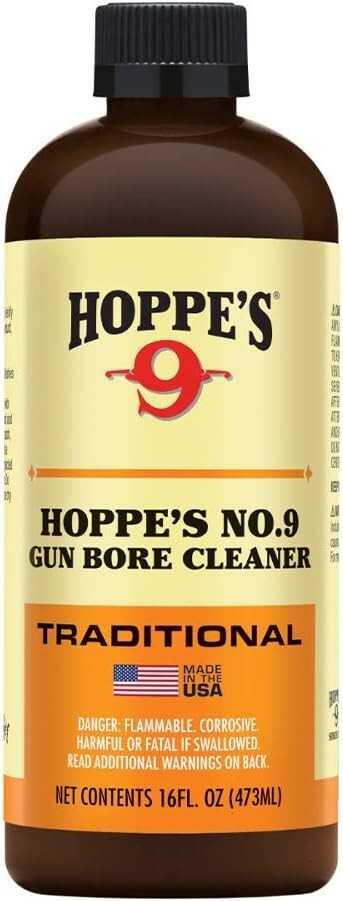 Hoppe’S No. 9 Gun Bore Cleaner, 16 Oz. Bottle (Packaging May Vary)