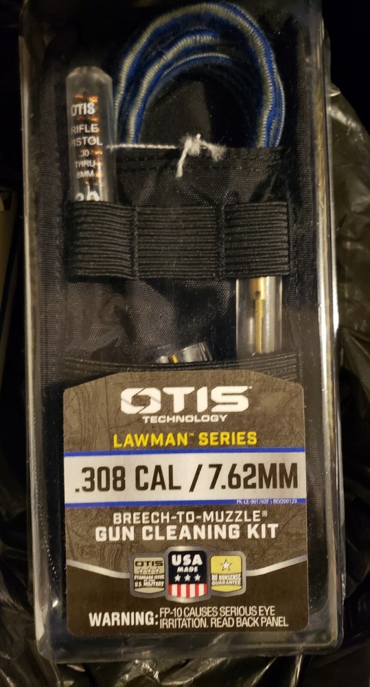 1x Brand New Otis Technology .308 cal/7.62mm Lawman Series Cleaning Kit.
