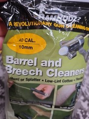 RAMRODZ .40 CAL 10MM BARREL BREECH CLEANERS LOW LENT & BLAZE FLAGGING TAPE LOT