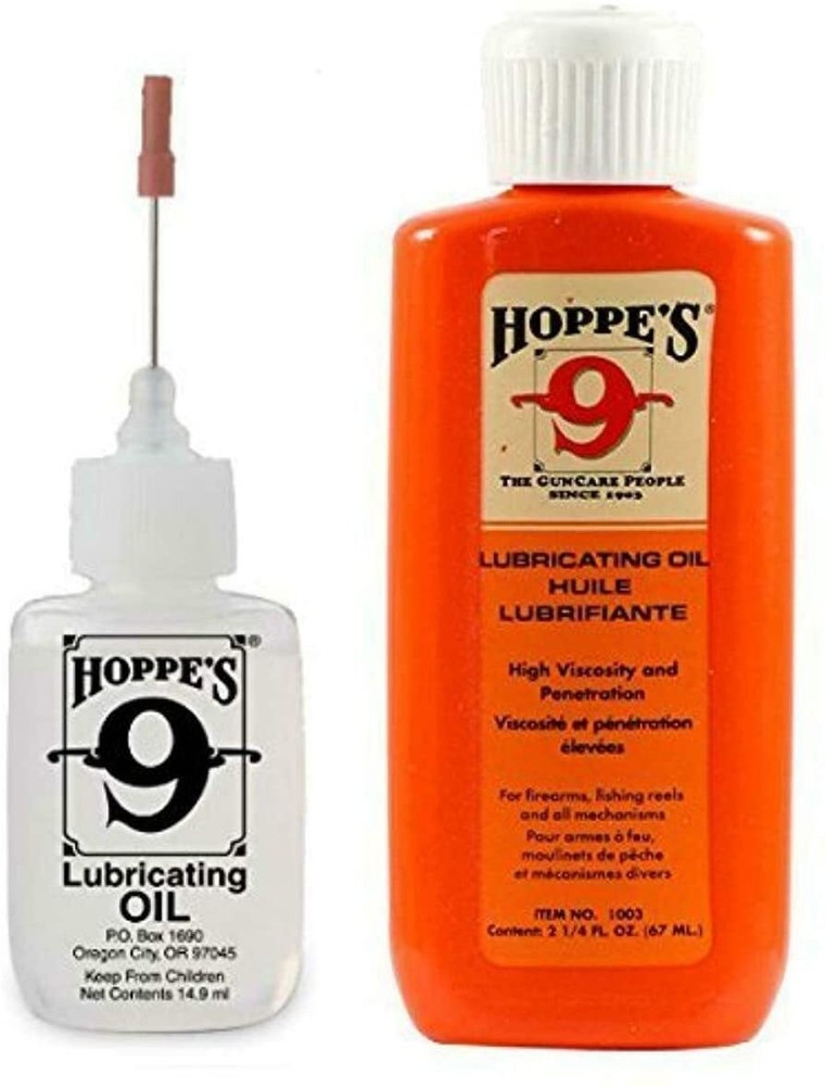 Hoppes No 9 GUN Cleaning Lubricating Oil Precision Bottle with Refill