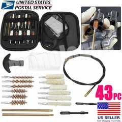 43X Universal Gun Cleaning Kit for Any Caliber Rifle Pistol Shotgun Cleaning Kit