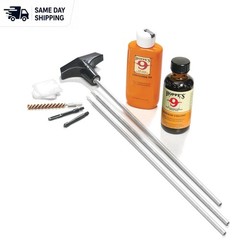 Comprehensive Hoppes Clamshell Kit with Aluminum Rod for .22 to .257 Cal Rifles