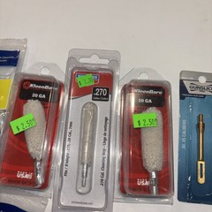 Lot Of Gun Cleaning Accessories