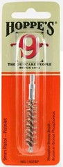 Hoppes Phosphor Bronze Gun Cleaning Brush 9mm Pistol 1/Pack 1307AP