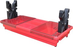 Portable Rifle/Shotgun Maintenance & Gun Cleaning Center for Gun Cleaning Red