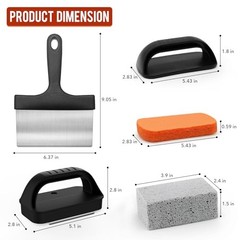 Blackstone Flat Top Grill Cleaning Kit with Grill