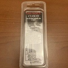 NEW .50 CALIBER Brass Jag 2 inch (to clean muzzle loader)ThunderCloud by Allen
