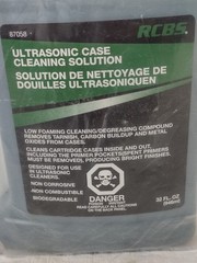 RCBS 87058 Ultrasonic Case Cleaning Solution Concentrate 32 oz