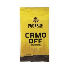 Hunters Specialties Camo-Off Makeup Remover Wipes, 30 Count Package