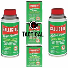 Ballistol Multi-Purpose Wipes ( 30 wipes) 2 Cans 4 oz of Gun Cleaning US Made &
