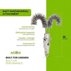 MADI Swivel J Wire Brush – Flexible Shotgun/Universal Attachment for Hard-to-…