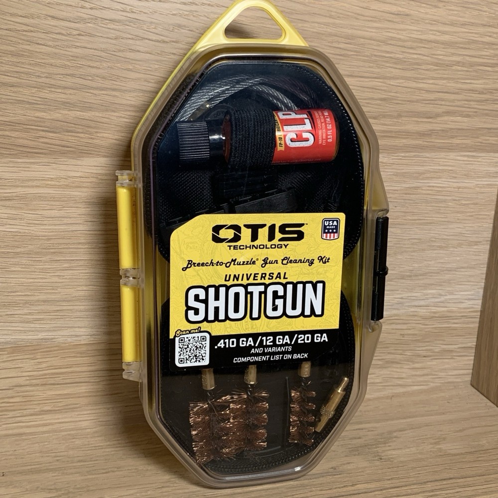 Otis Technology Universal Shotgun Cleaning Kit Breech To Muzzle ( .410/20/12 GA)