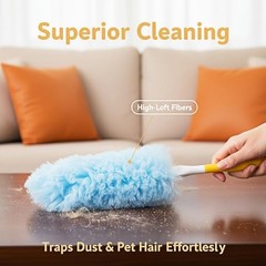 50-Pack Duster Refills for Swiffer Duster – Disposable Duster Kit