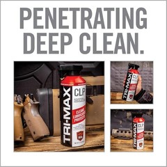 Cleaner and Lubricant | 3 in 1 Oil Gun Cleaner and Lubricant – 12Oz Can