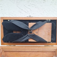 Outer Universal Wood Gun Cleaning Kit Box For Rifles Handguns Shotguns Complete