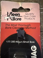 Quantity 2 Kleen-Bore Brass Airgun Jags.177 .20 .22 cal. JAG-226