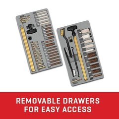 Allen Company Krome Universal Gun Cleaning Kit – Universal Cleaner – 66-Piece