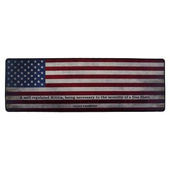 US Flag Patterned Pistol Gun Cleaning Mat 12.1″x35.5″ 2nd Amendment with Pouch