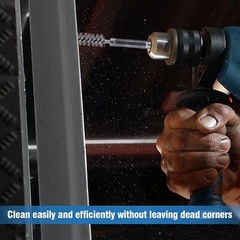 Comprehensive 18pc Bore Brush Cleaning Kit with Durable Stainless Steel Bristles