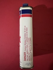 VINTAGE 4oz.BIRCHWOOD CASEY NITRO POWDER BORE SOLVENT OIL CAN HANDY OILER