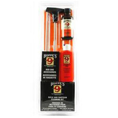 Hoppes Clamshell All Caliber/Gauges Universal Cleaning Kit w/Aluminium Rod UOB