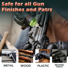 Keze Gun Cleaning Kit 9mm,.22,.357,.38,.45 with Oil 1 oz. & CLP compact