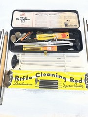 Lot Of Six (6) Vintage Gun Cleaning Kits – Marbles, Tri-Pak, Outers