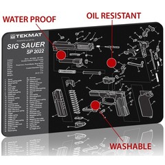 TekMat Original Gun Cleaning Mat – 17″ X 11″ – Sig Sauer SP2022