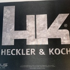Heckler & Koch HK Genuine Grey Counter & Clean Mat 12 X 17 Officially Licensed