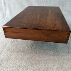 Vtg Gunmaster UGC 76W Universal Gun Cleaning Kit Dovetailed Wood Box Never Used