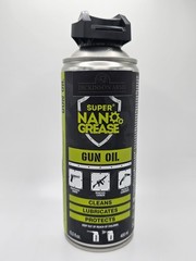 Super Nano Grease Gun Oil 13.5 oz, Gun Cleaner, Advanced Firearm Lubricant