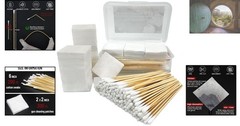 Efficient Gun Maintenance Set – Lint-Free Cotton Patches & Long Swabs Combo