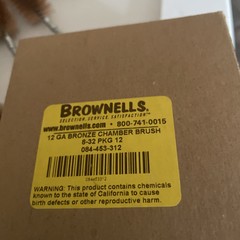 Brownells Chamber Brushes 12 Gauge