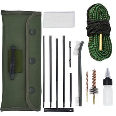 Compact Rifle Cleaning Kit for .22 .223 Cal 5.56mm .22LR – Gun Maintenance Tools
