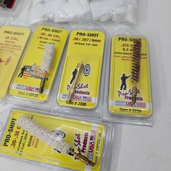 Assorted Lot Of Pro Shot Cleaning Supplies Brushes Jags Mops Patches Snap Caps!