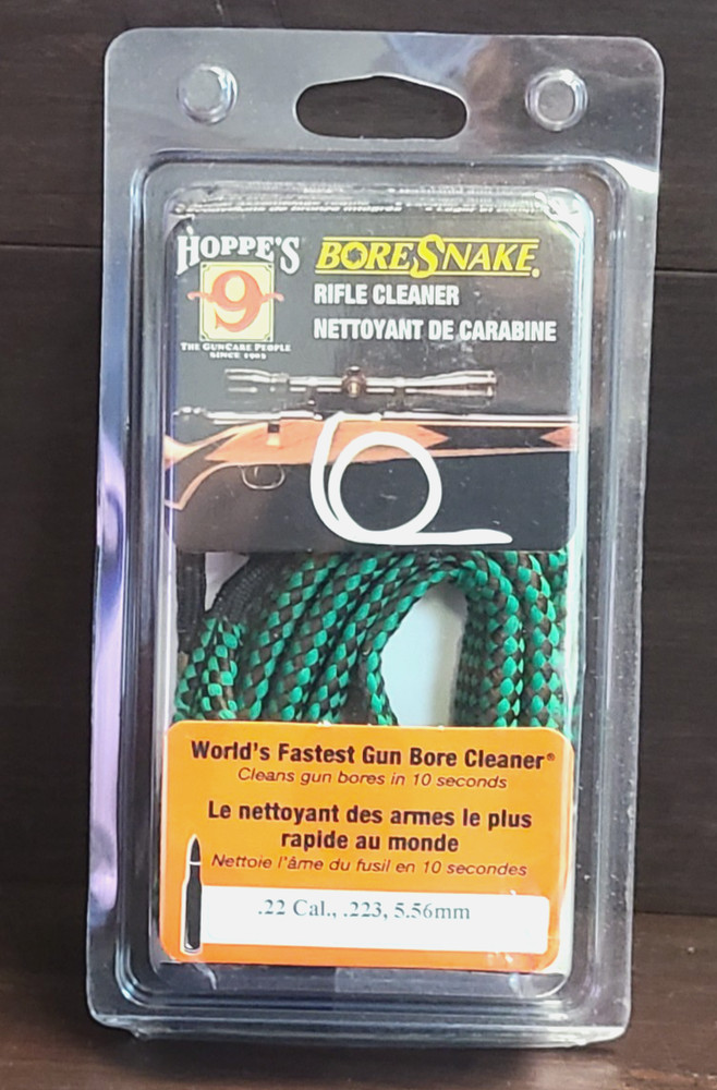 Hoppe’s Bore Snake For .22 Cal, .223 Rem, 5.56mm #24011