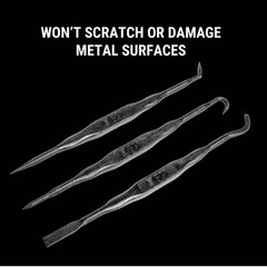 Fiber Reinforced Polymer Picks – 3 Pack w/ Sleeve