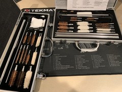 Universal Gun Cleaning Kit Rifle Pistol Shotgun Firearm Maintenance – Bundle