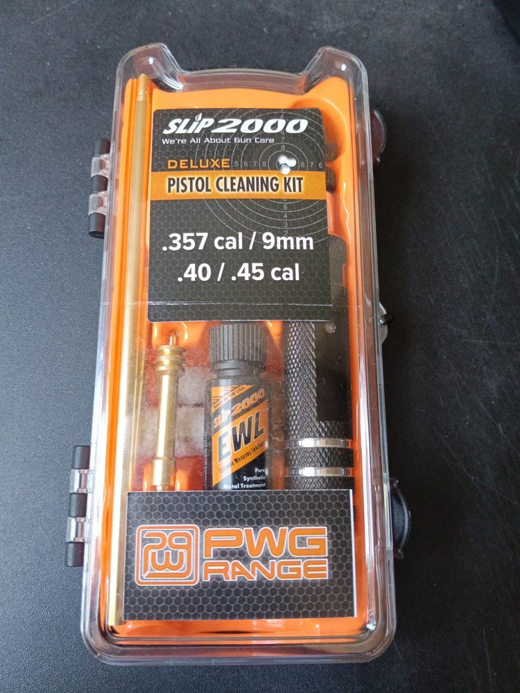 Slip 2000 Extreme Deluxe Cleaning Kit .357 Cal/ 9 mm. .40/ .45 Cal