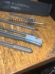 Military Cleaning Kit Case B448751 Rods Brushes New Old Stock