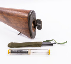 M1 Garand Cleaning Kit For Buttstock, Oiler, Chamber & Bore Brushes, 8-32 Rods