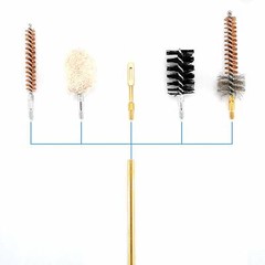 7.62MM Rifle Cleaning Kit Pro .223/5.56 Gun Cleaning Kit with Bore Chamber Brush