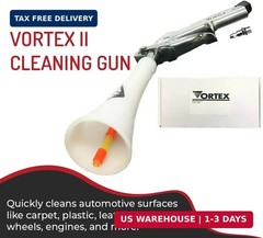 HI-TECH Vortex II Air Cleaning Gun – Pro Auto Detailing Tool for Deep Cleaning I